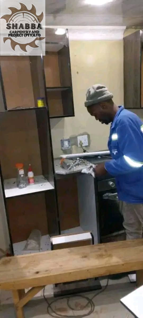 On-site carpentry work