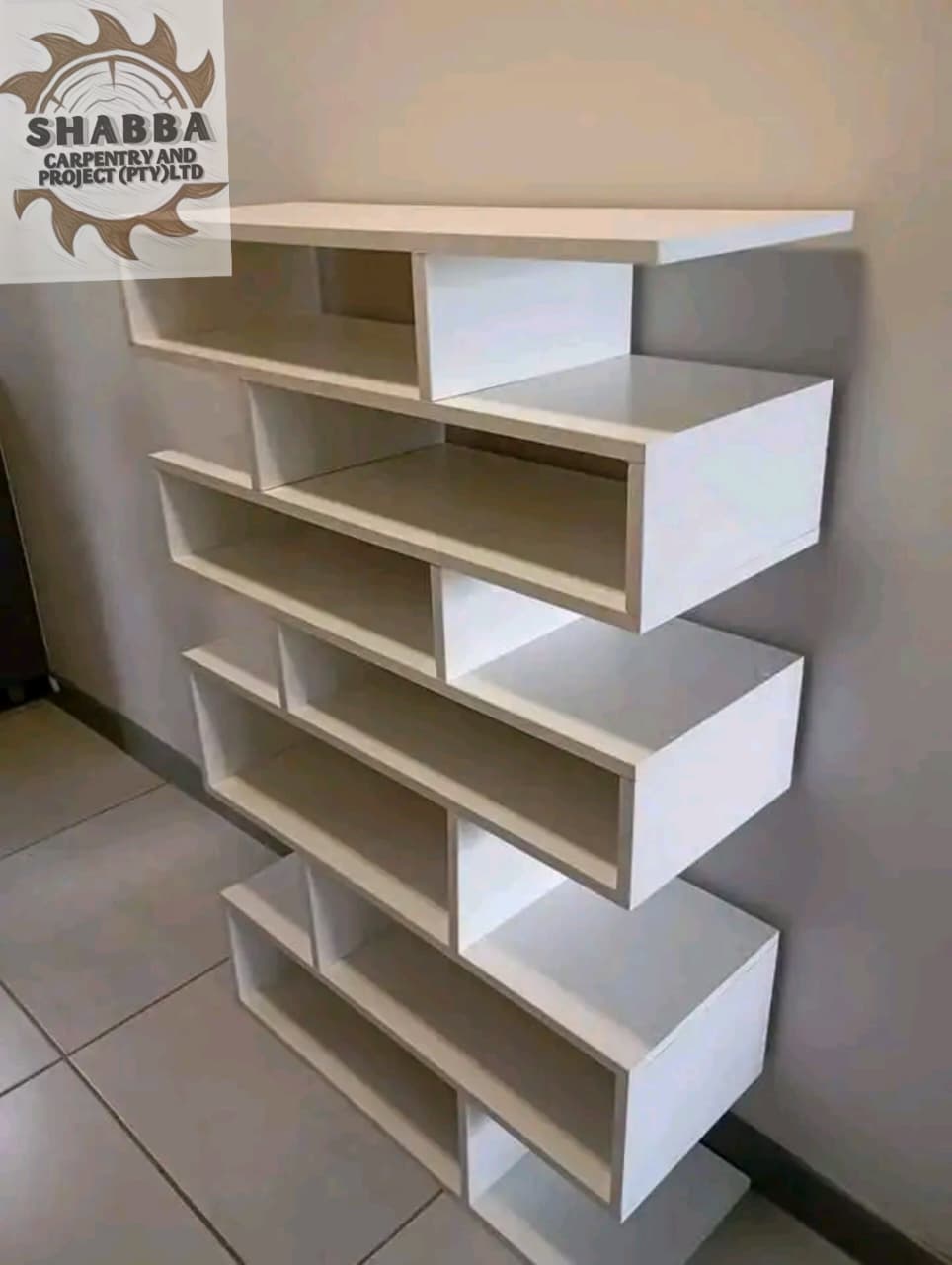 Custom display shelving